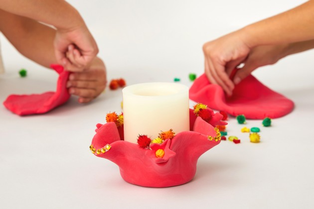DIY Diwali Candle Holder