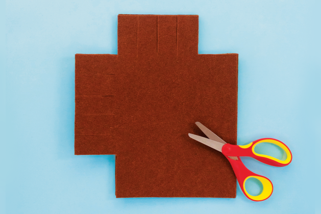 Step 2 of No-Sew Toaster Pastries Craft