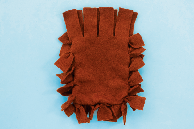Step 2 No-Sew Toaster Pastries Craft