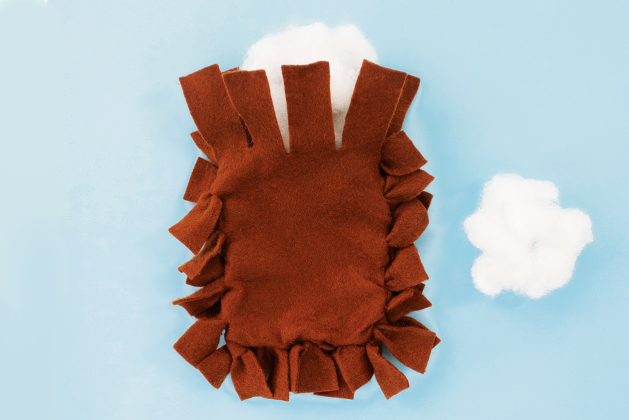 Step 4 No-Sew Toaster Pastries Craft