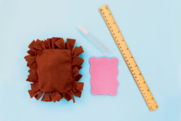 Step 5 No-Sew Toaster Pastries Craft