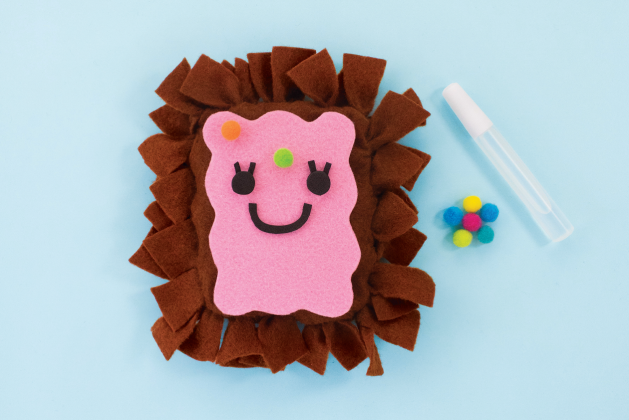 Step 6 No-Sew Toaster Pastries Craft