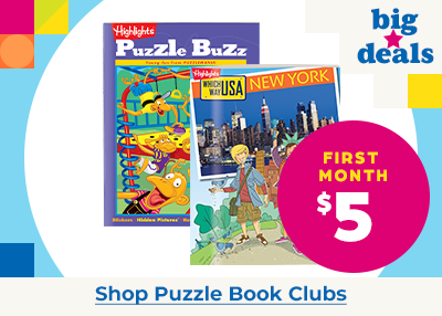 Get your first puzzle book club delivery for just $5.