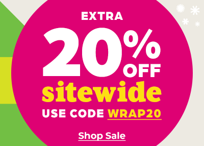 Get 20% OFF sitewide with code WRAP20.