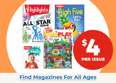 Shop Magazines for all ages, now just $4 per issue.