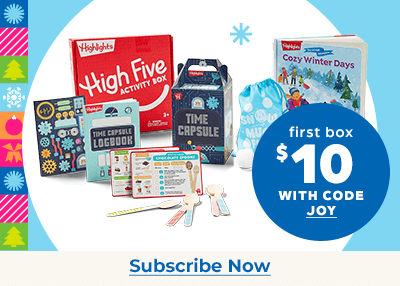 Use code JOY for an extra 30% off and get your first High Five Activity Box for $10.