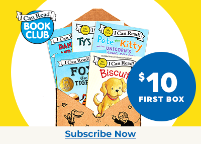 Subscribe and get your first I Can Read book club subscription for just $10.