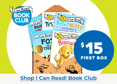 Your first I Can Read Book Club subscription box is just $15.