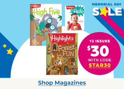 Kids magazine subscriptions are now $30 for 12 issues with code STAR30.