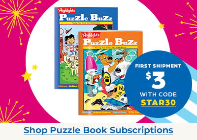 Start a puzzle book subscription for $3 with code STAR30.