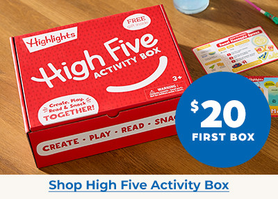 Start with the summer High Five Activity Box.