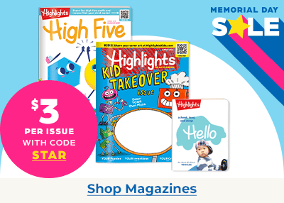 Kids magazine subscriptions are now $3 per issue with code STAR.