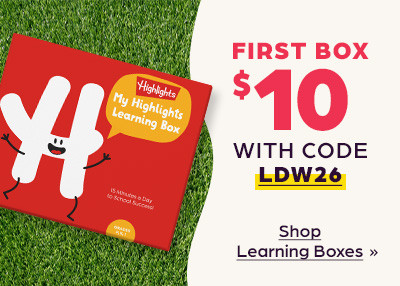 Kids learning boxes are now $10 for your first box with code LDW26.