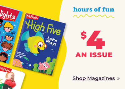Shop all kids magazines — now just $4 an issue.